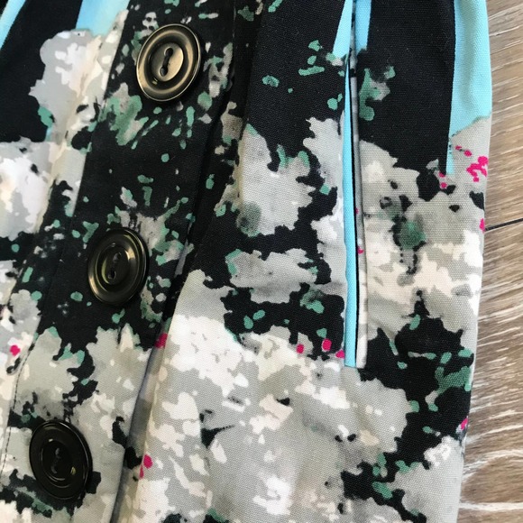 PLENTY by Tracy Reese Funky Pleated Floral skirt - Picture 4 of 5